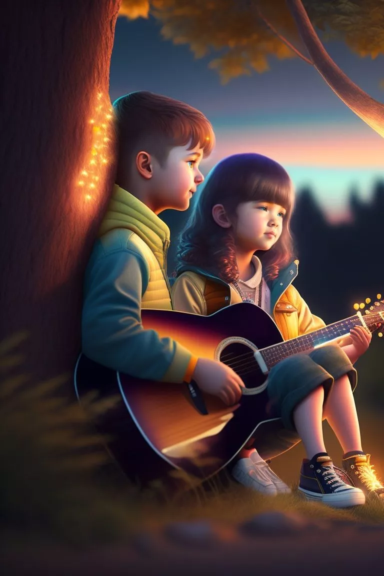 A boy and a girl bestfriends