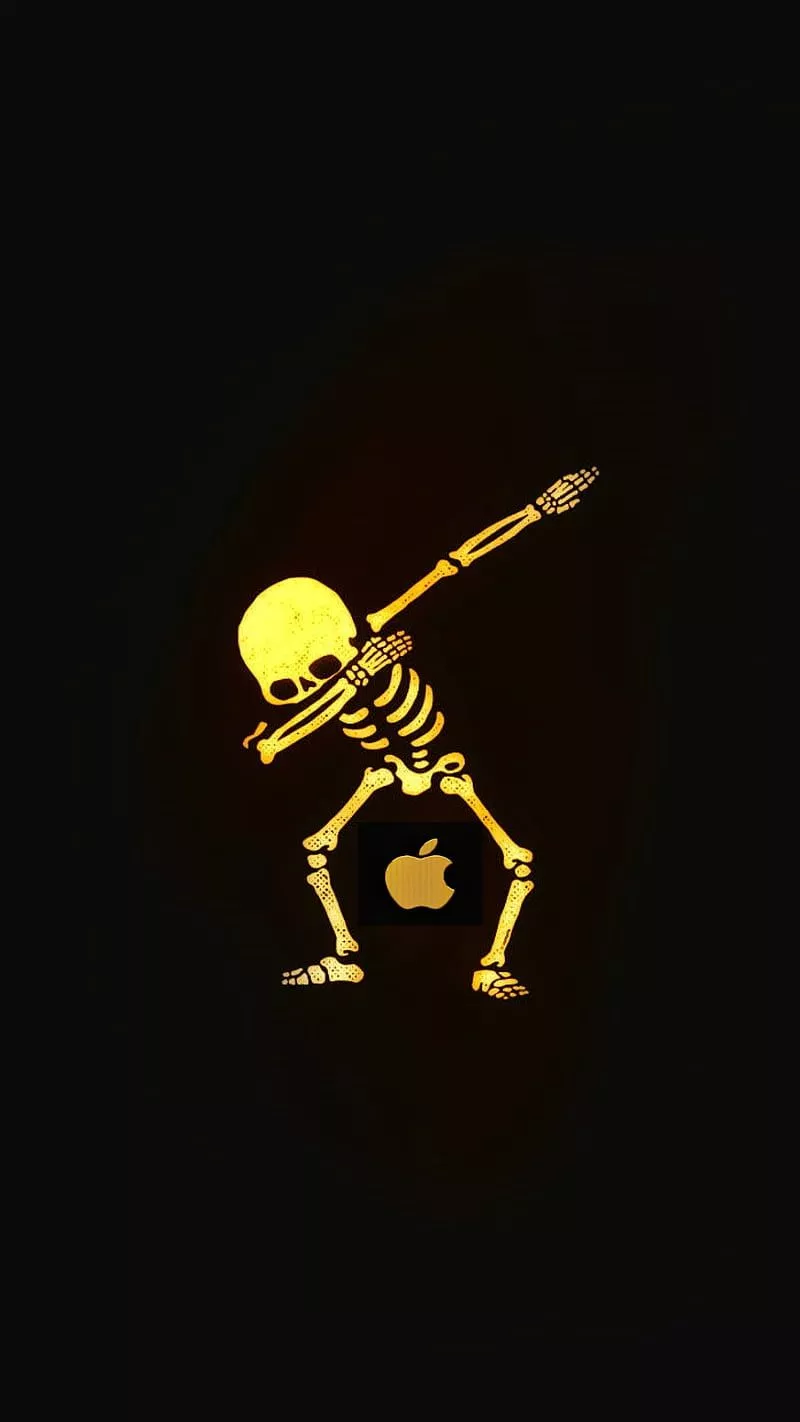 HD skeleton logo wallpaper