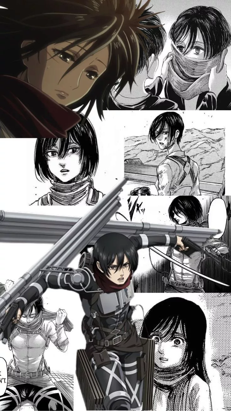 Mikasa Ackerman Wallpaper, Vertical