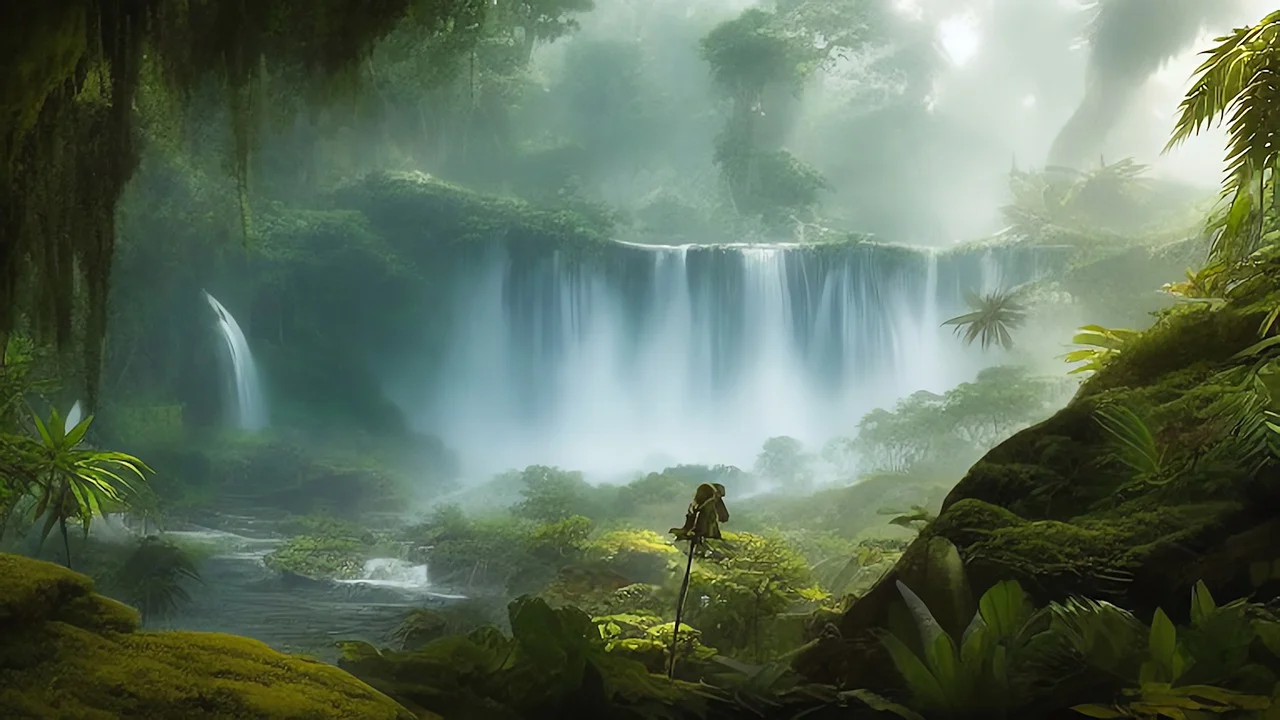 Download Jungle, Waterfall, Water