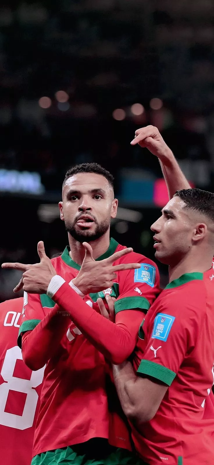 Youssef En Nesyri & Achraf Hakimi