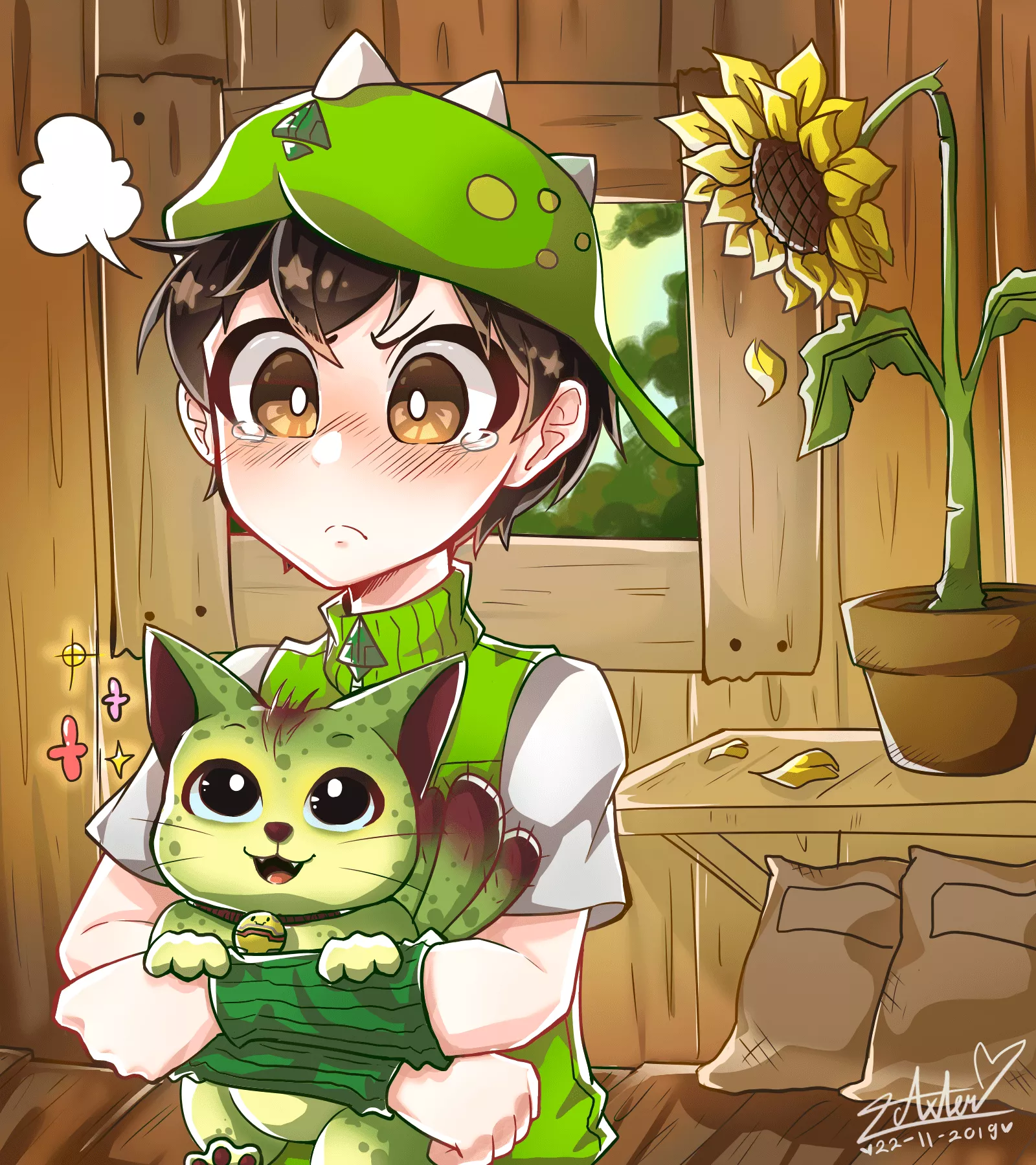 boboiboy daun Axter ART