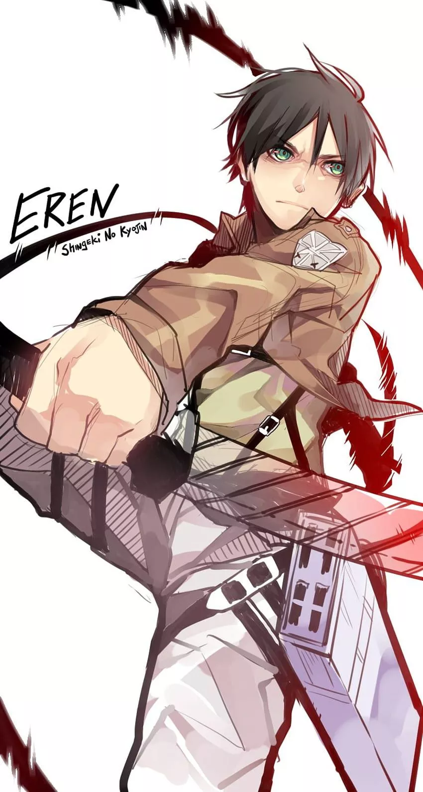 Eren Sad, Eren Jaeger Phone HD phone