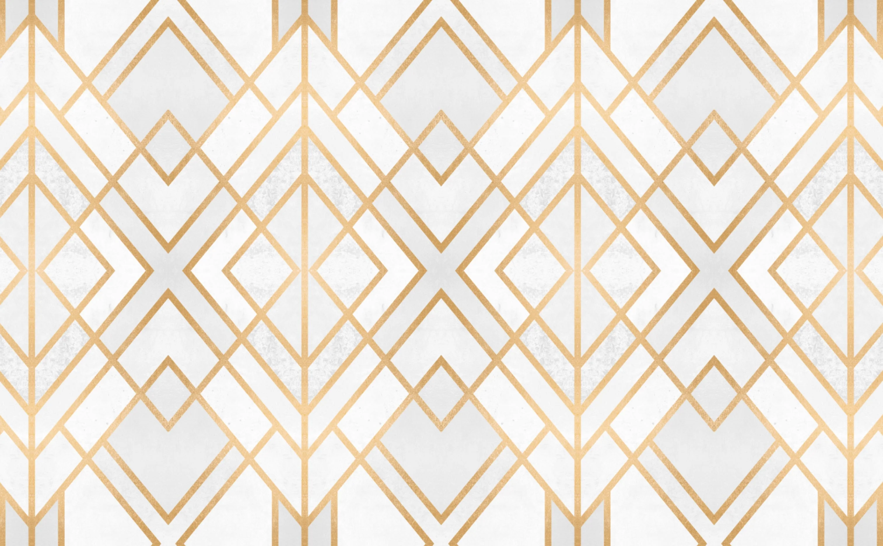 Art Deco Diamond Pattern Wallpaper