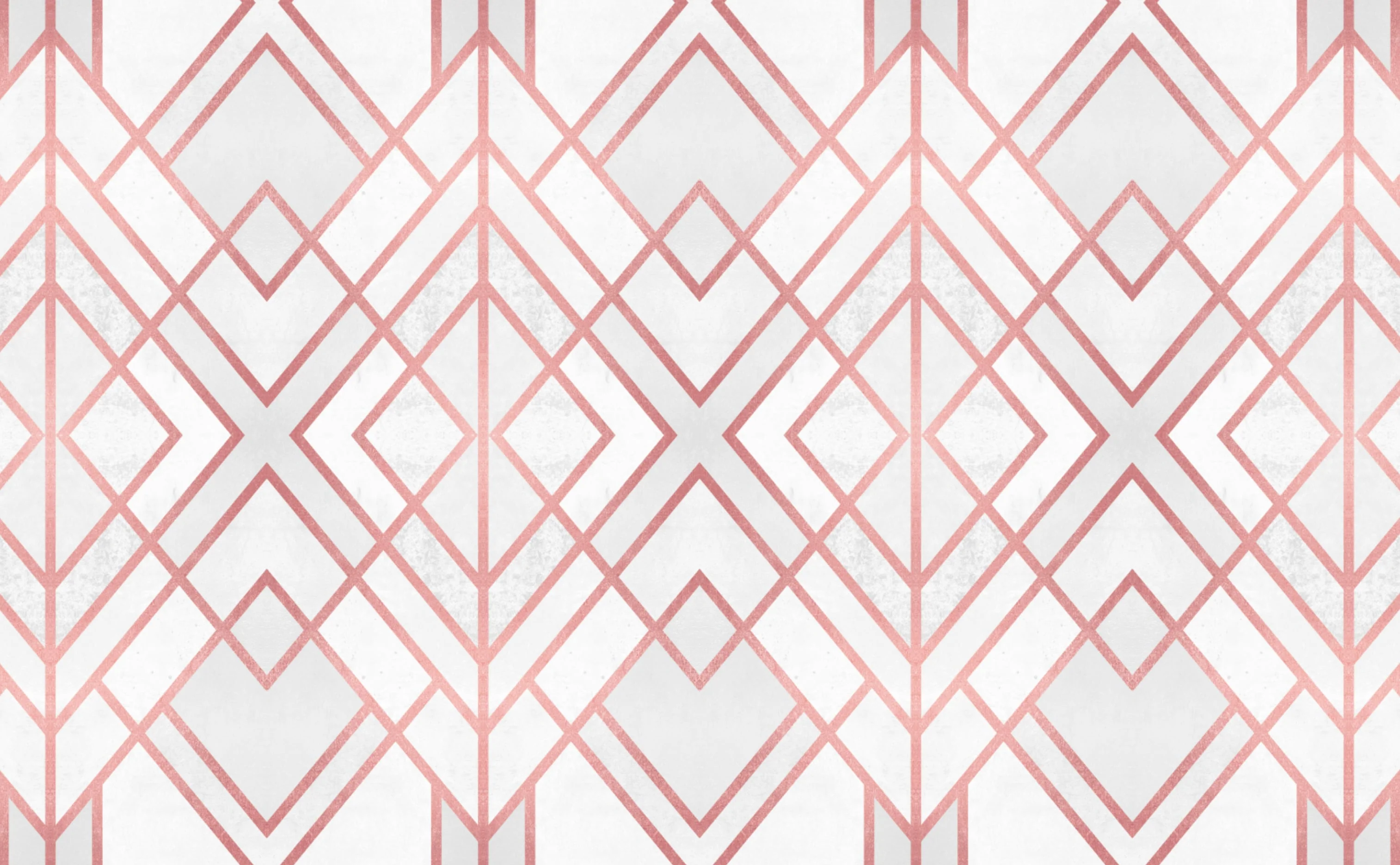 Art Deco Diamond Pattern Wallpaper
