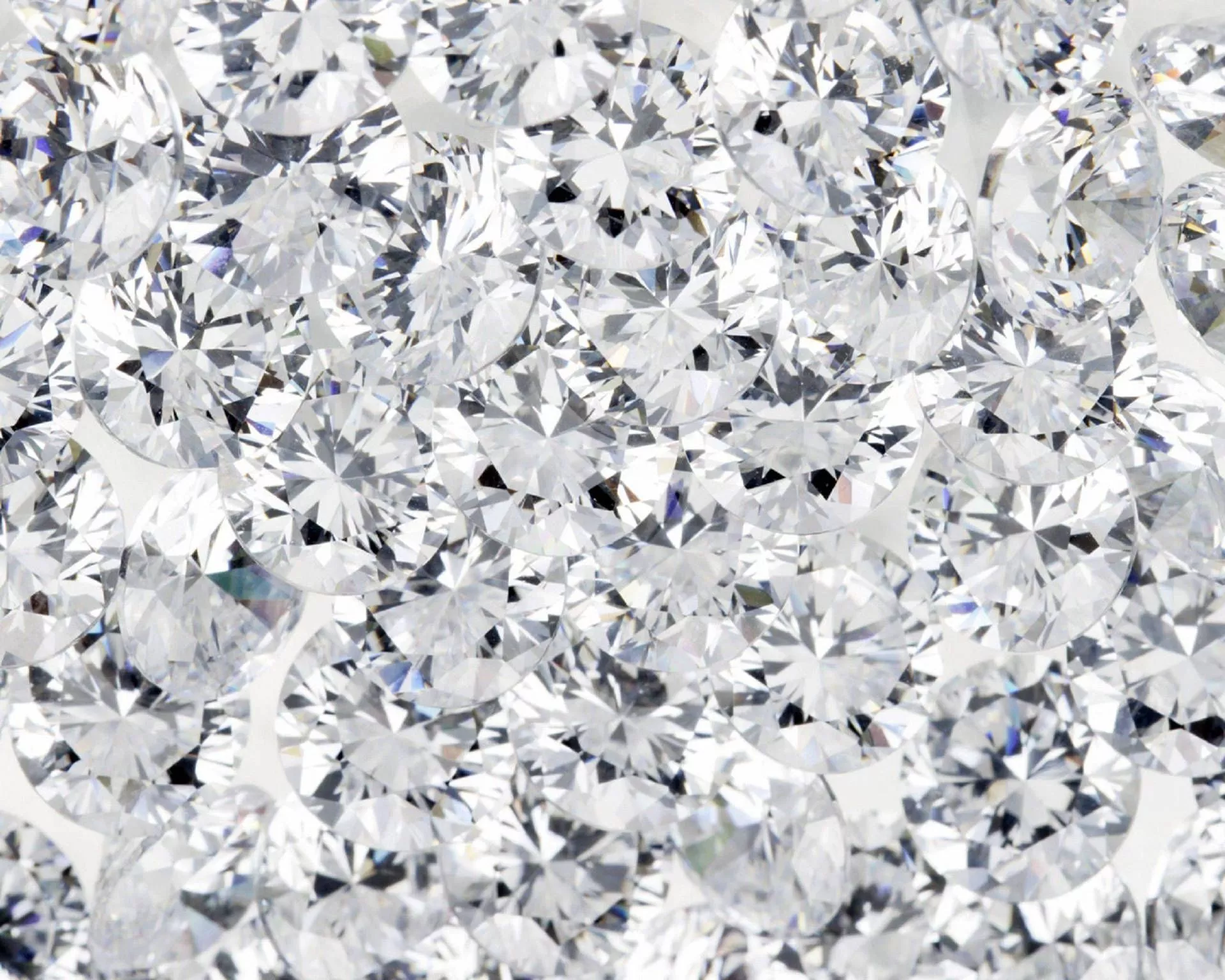 White Crystal Diamonds Texture