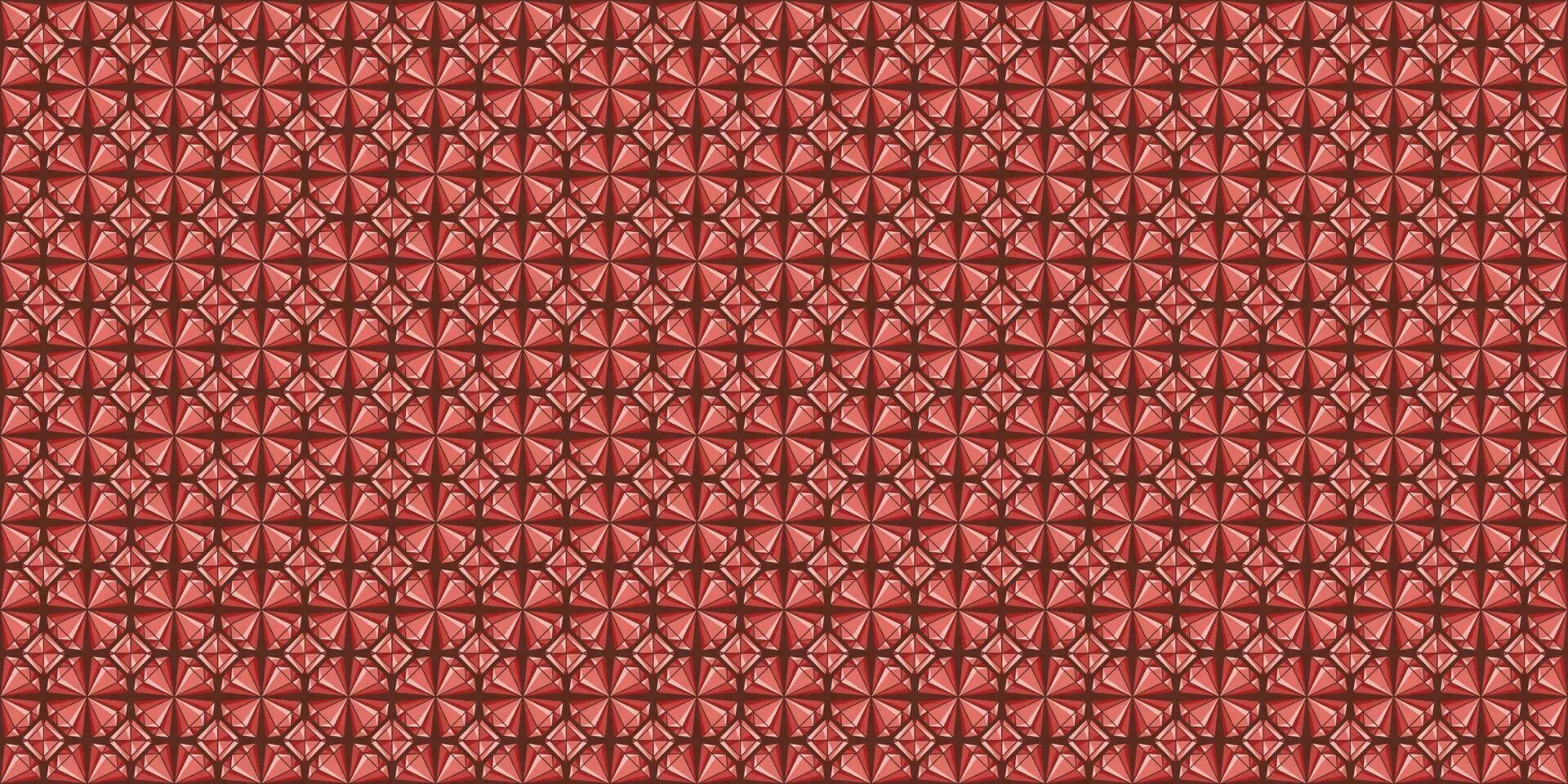 Diamond Stars Red Wallpaper Pattern