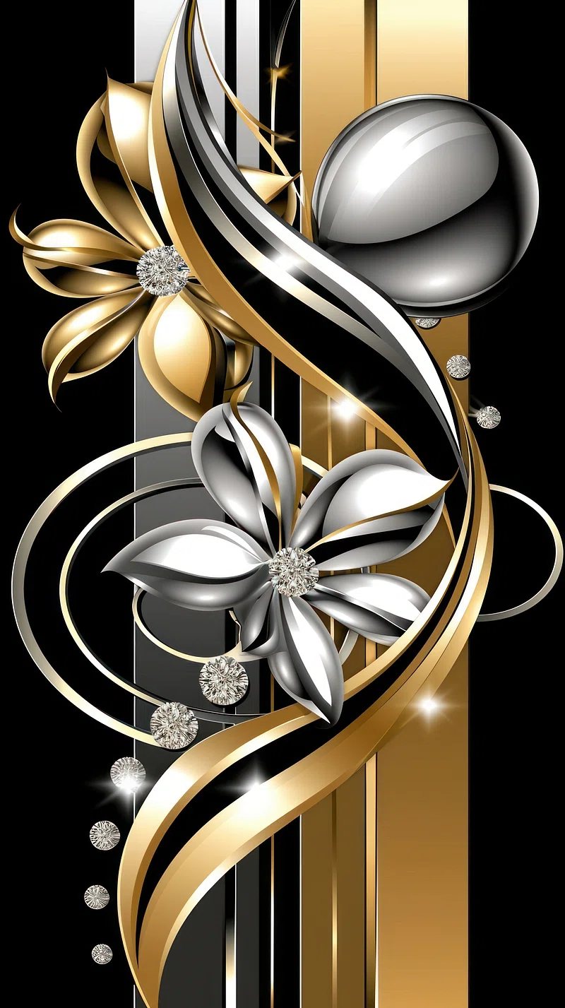 3D Diamond Wallpaper Image. Free