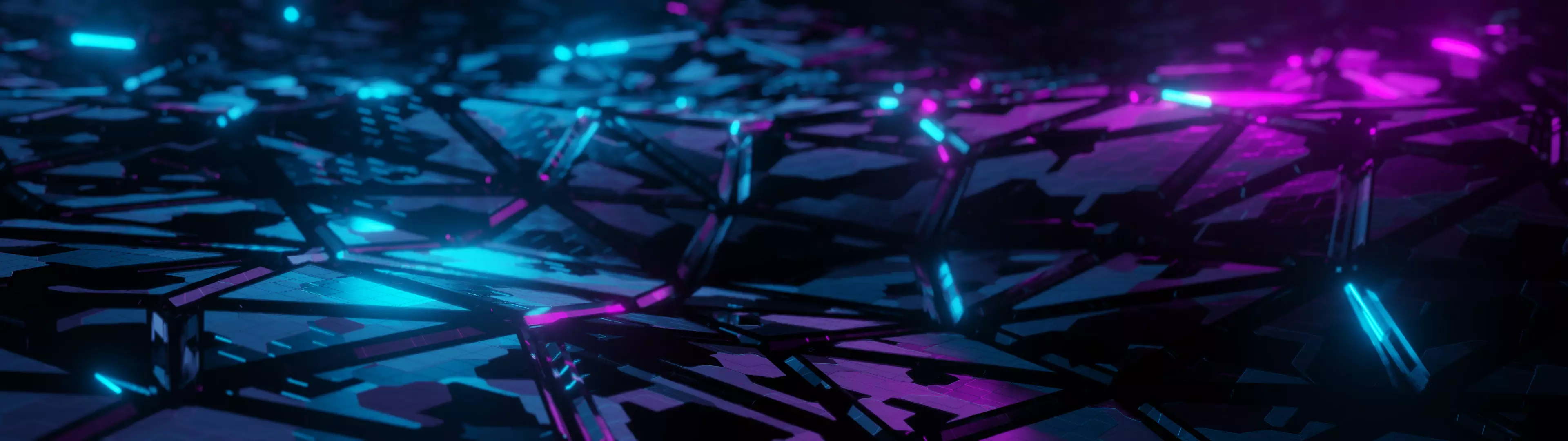 Video wallpaper Poly Wave Abstractions