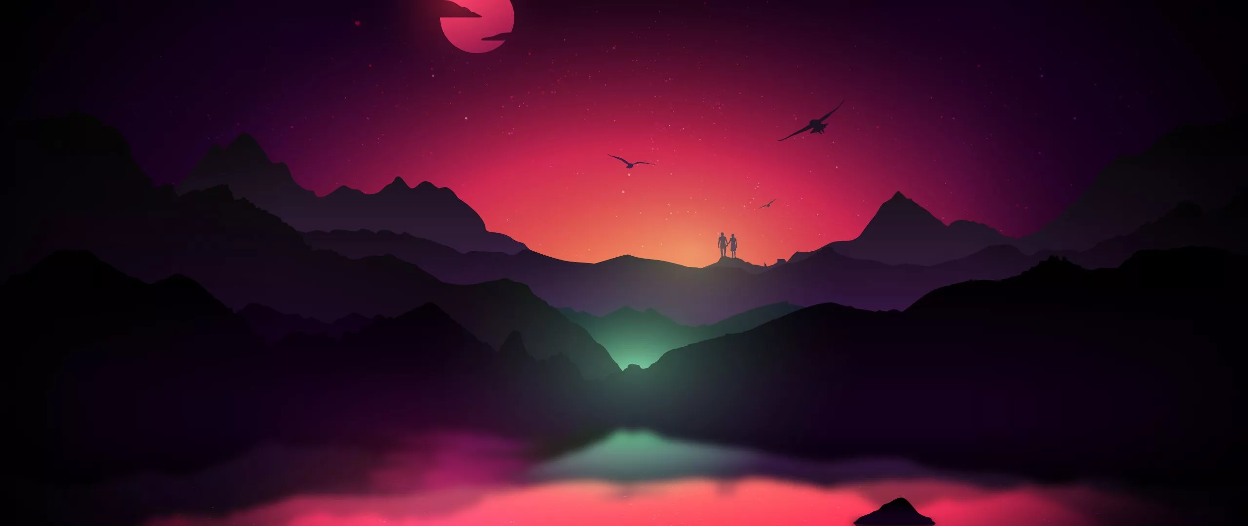 Red Paisagem Wallpaper