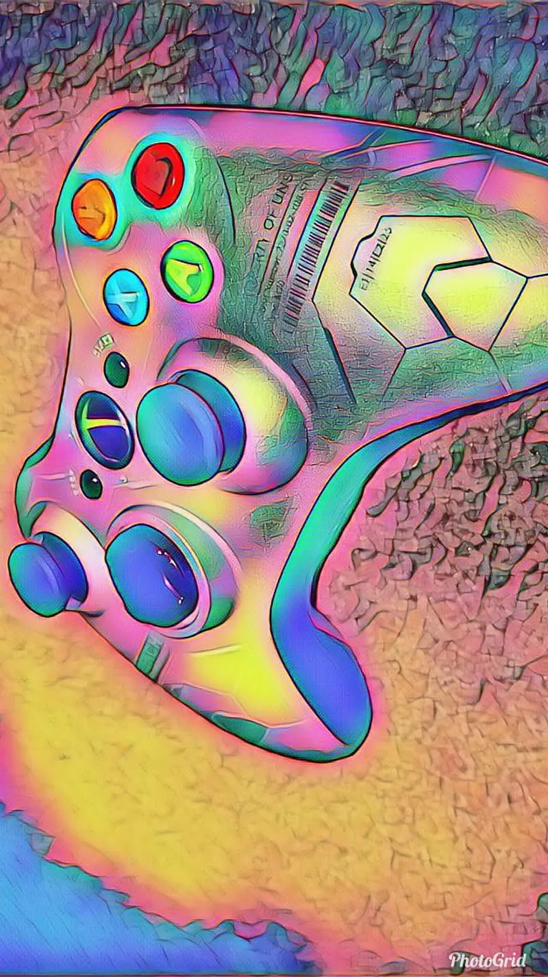 Xbox Games, control xbox, xbox one, xbox 360, colors, colorful, HD phone wallpaper