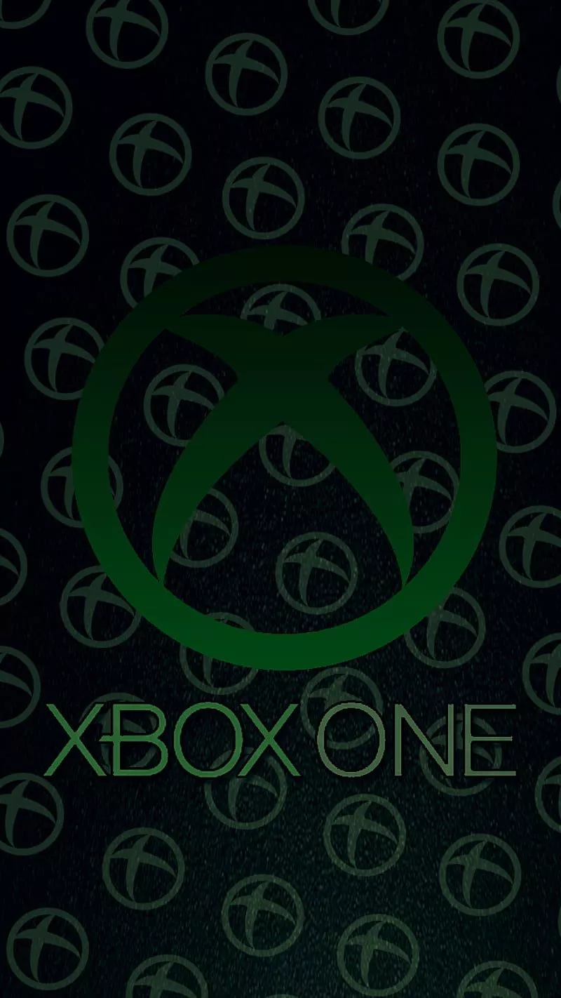 Xbox one, black, console, green, logo, symbol, xbox, xbox logo, xbox one x, HD phone wallpaper