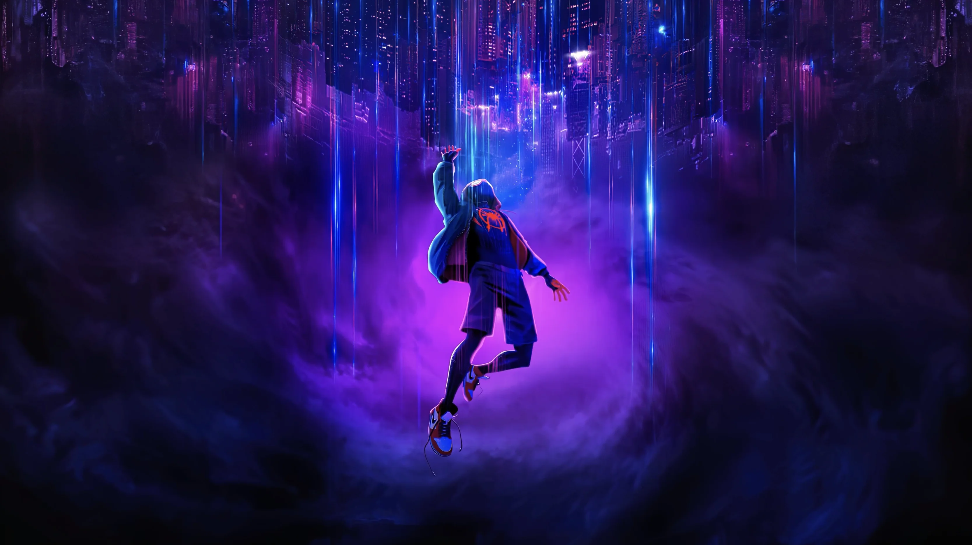 Spider Man. Miles Morales. Freefall