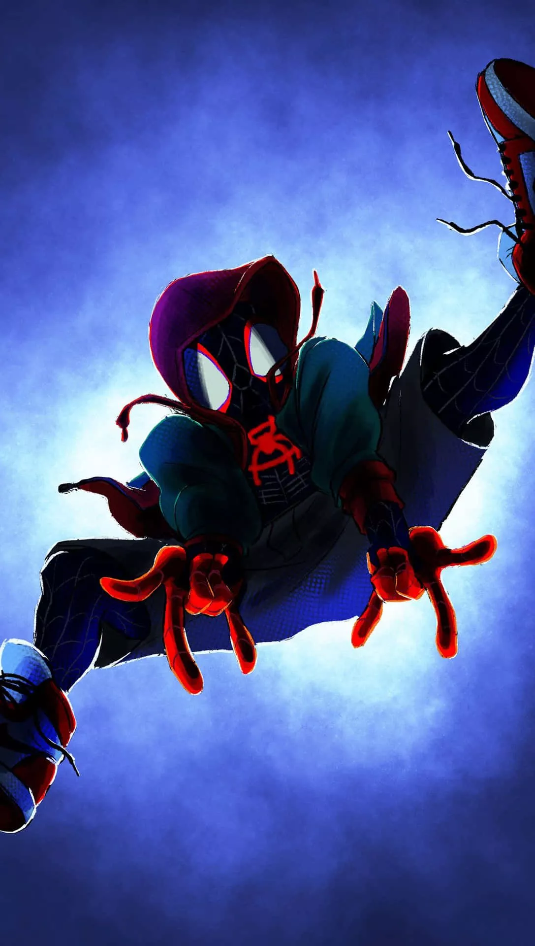 Into The Spider Verse 4k Purple
