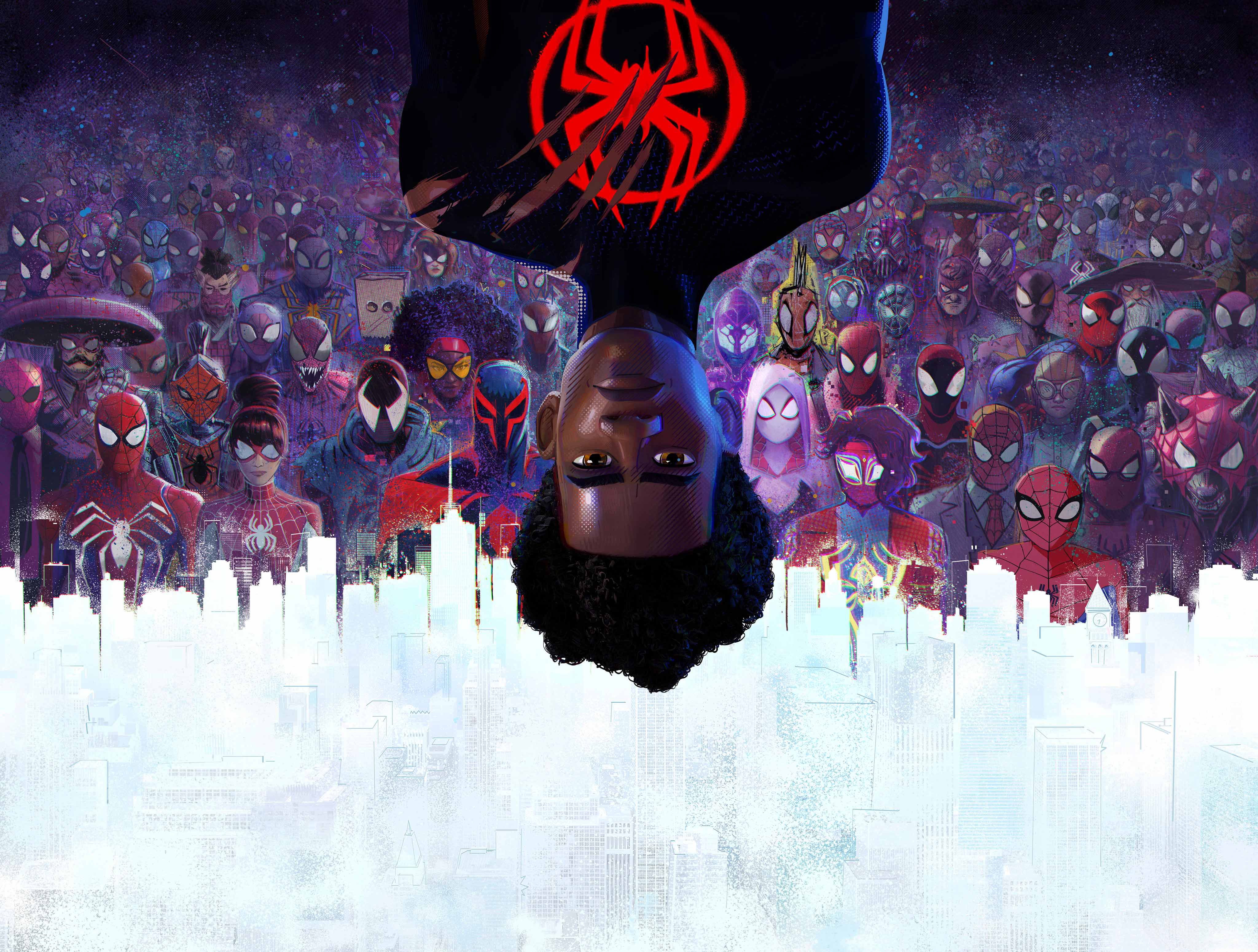 Miles Morales Iconic iPad HD Wallpaper