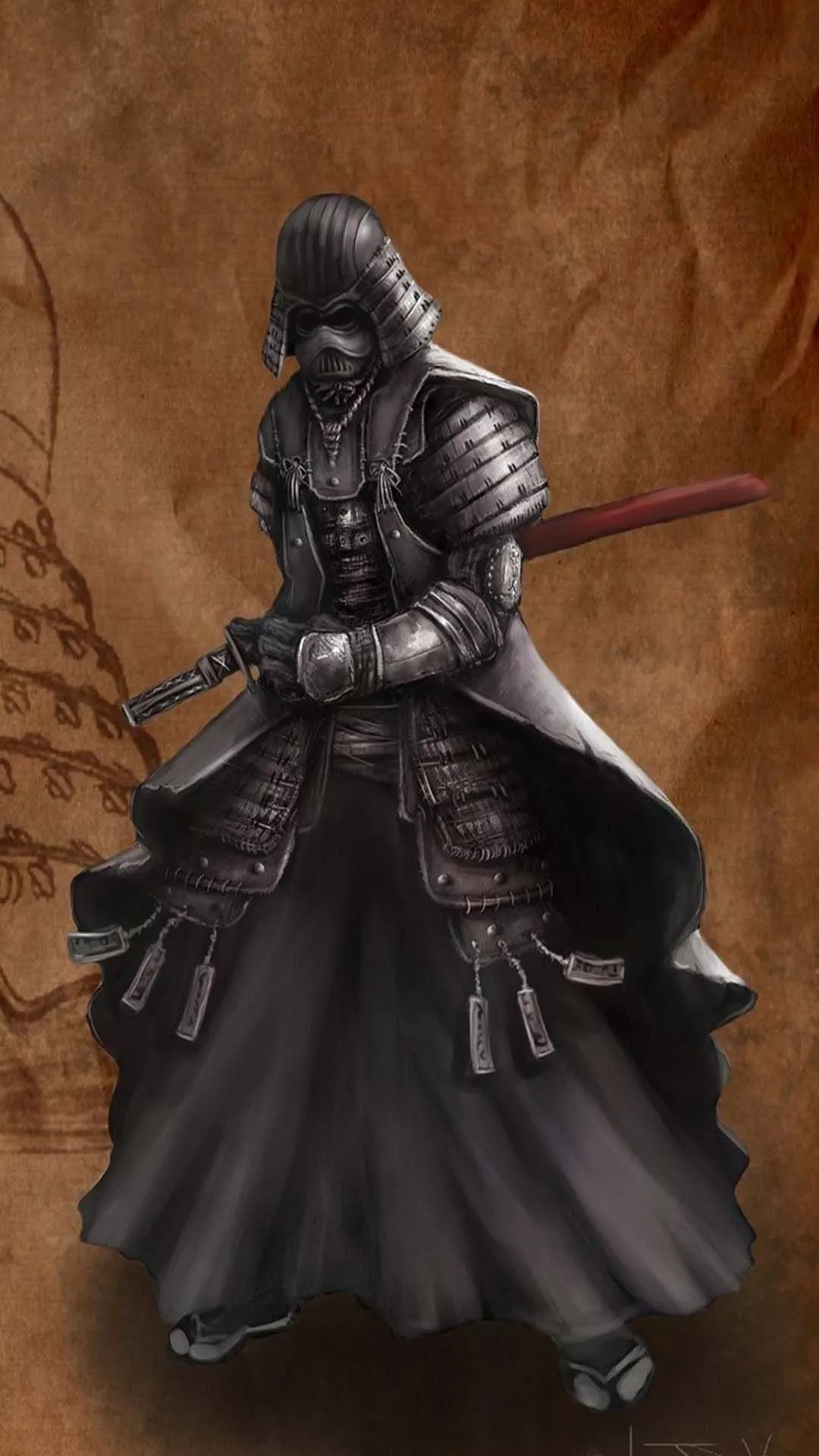 Star wars samurai darth sales vader