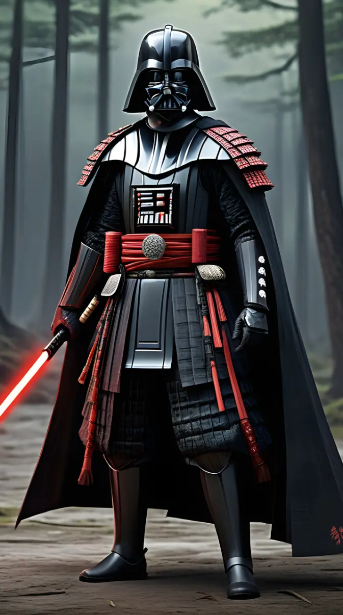 samurai Vader wallpaper
