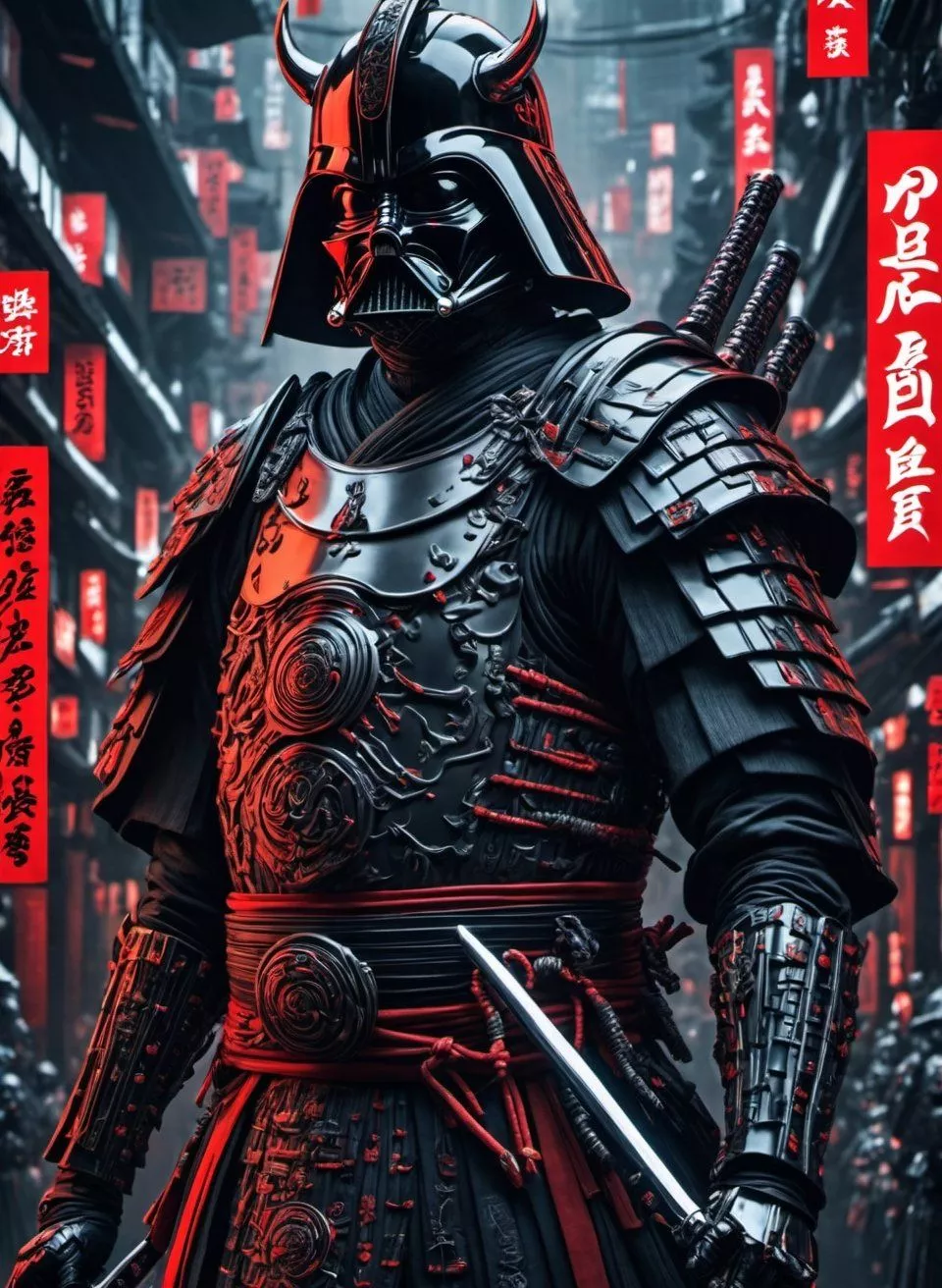 将軍ベイダー, Shogun Vader Concept