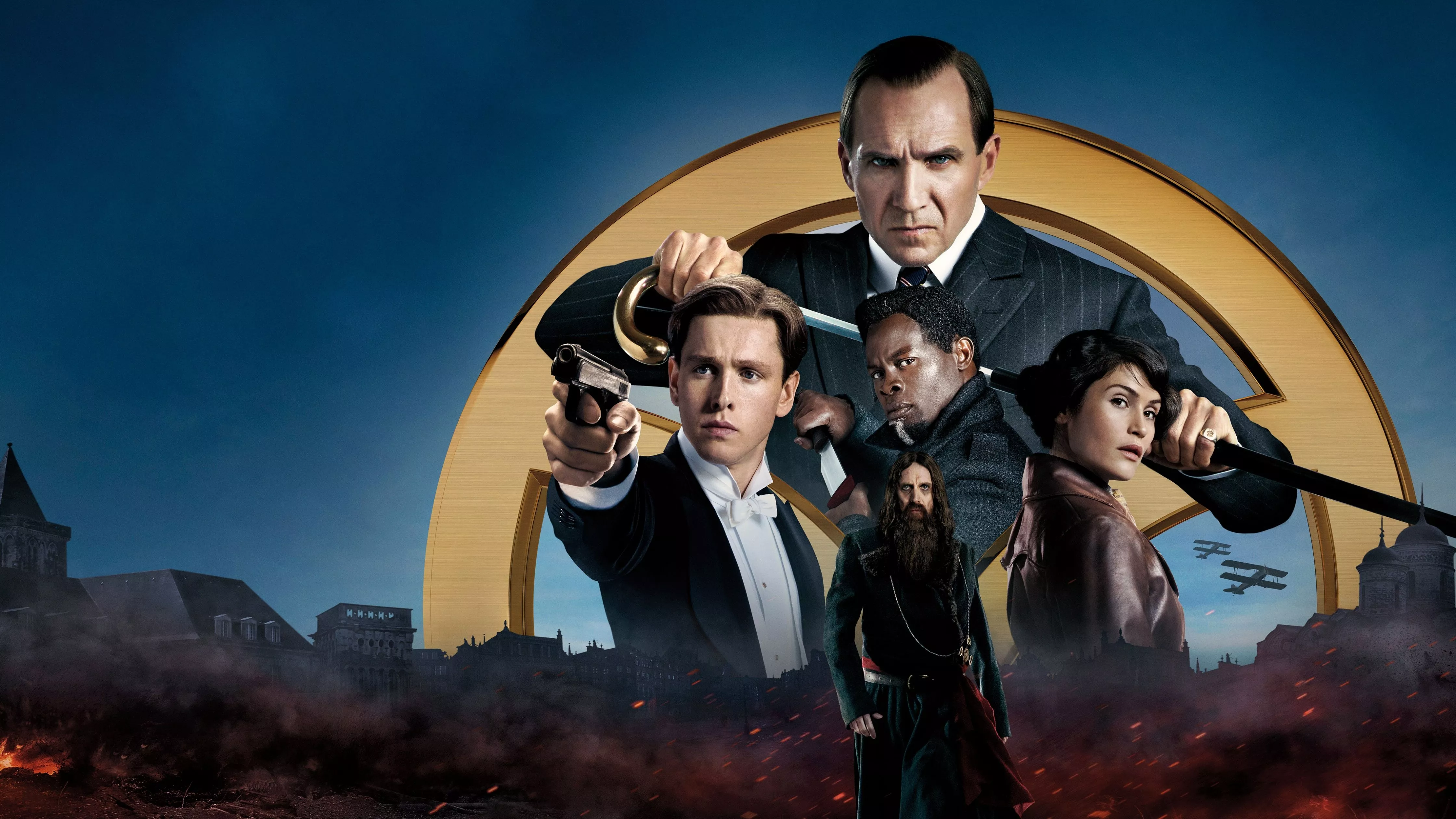 Wallpaper 4K, Ralph Fiennes, Djimon Hounsou