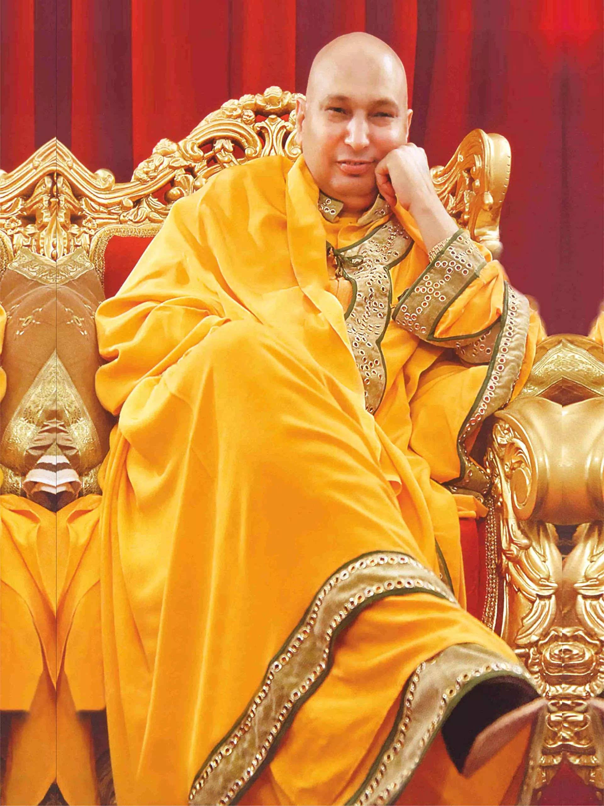 JAI GURUJI YELLOW CHOLA POSTER BIG