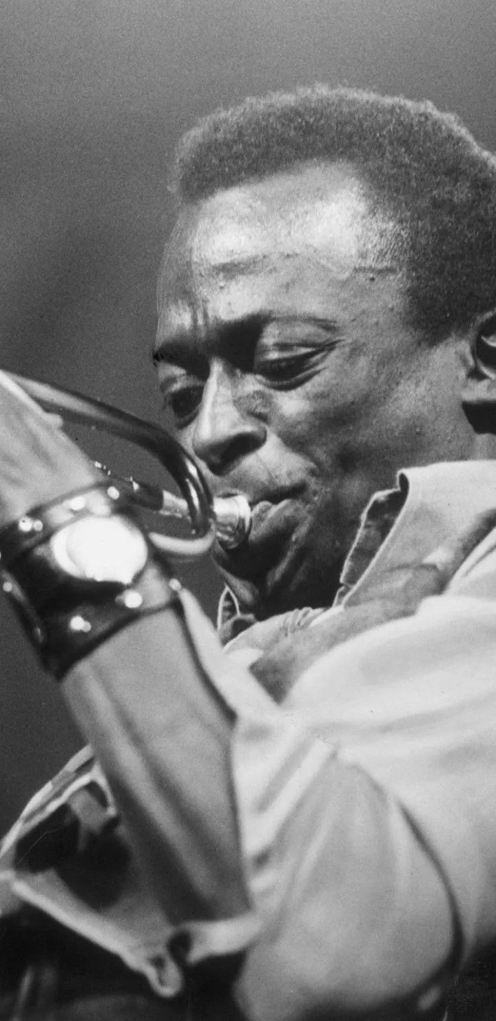 Download Music Miles Davis Phone Wallpaper