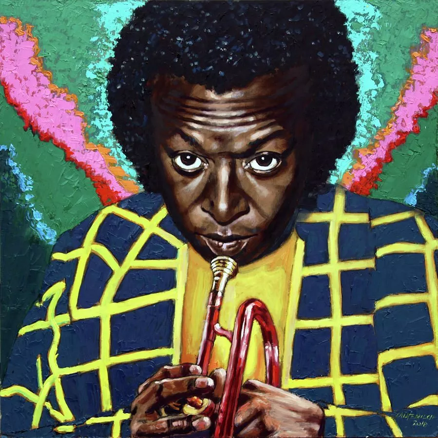 Miles Davis Painting