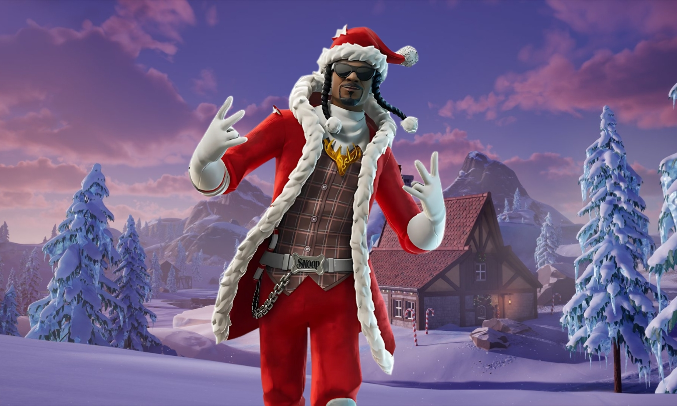 Santa Snoop Dogg skin in Fortnite