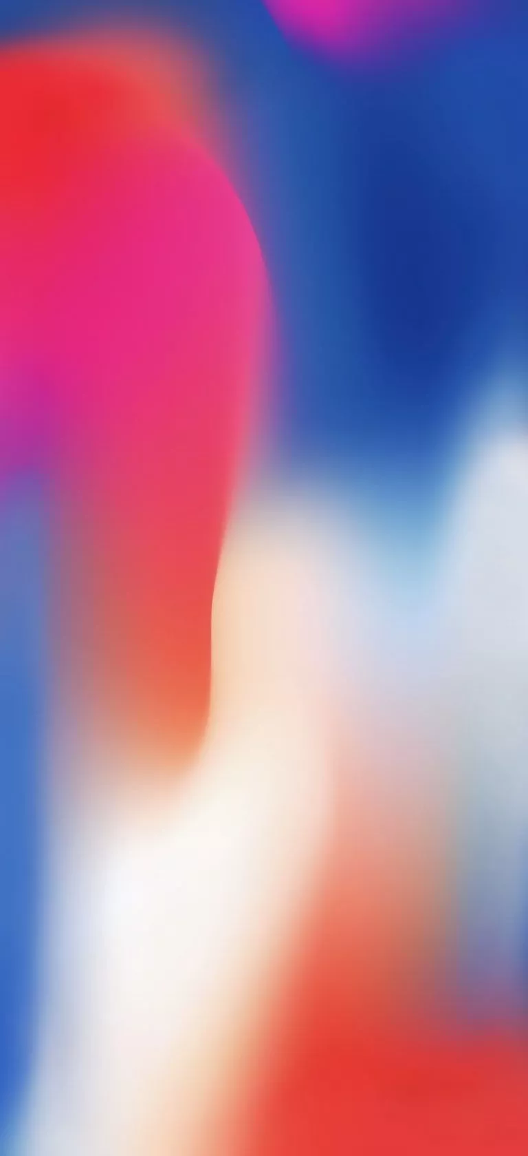 iPhone X Default LIVE Wallpaper Pink