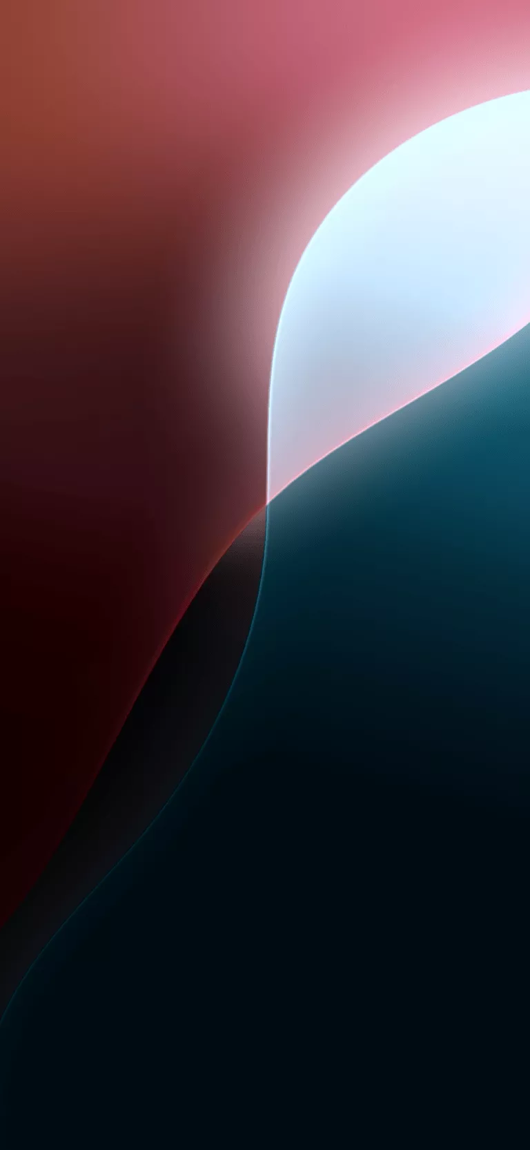iOS 18 Official Stock Wallpaper. Pink (Dark)