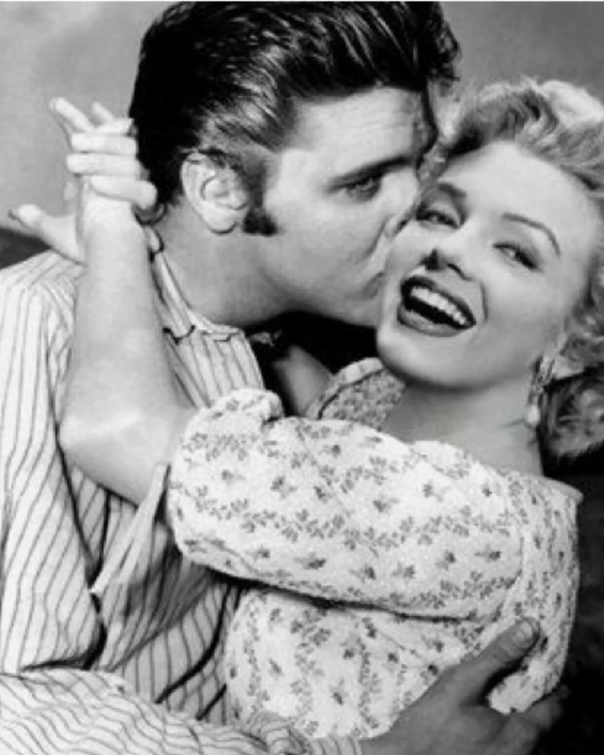 Elvis Presley and Marilyn Monroe