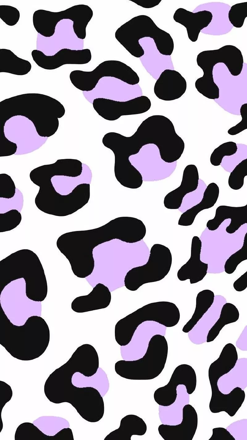 HD purple cheetah print wallpaper