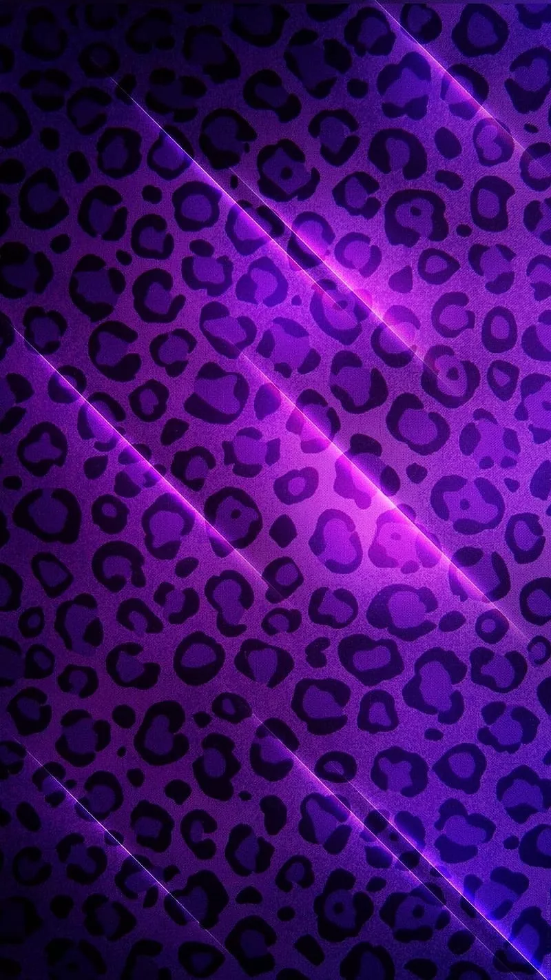 HD purple cheetah print wallpaper