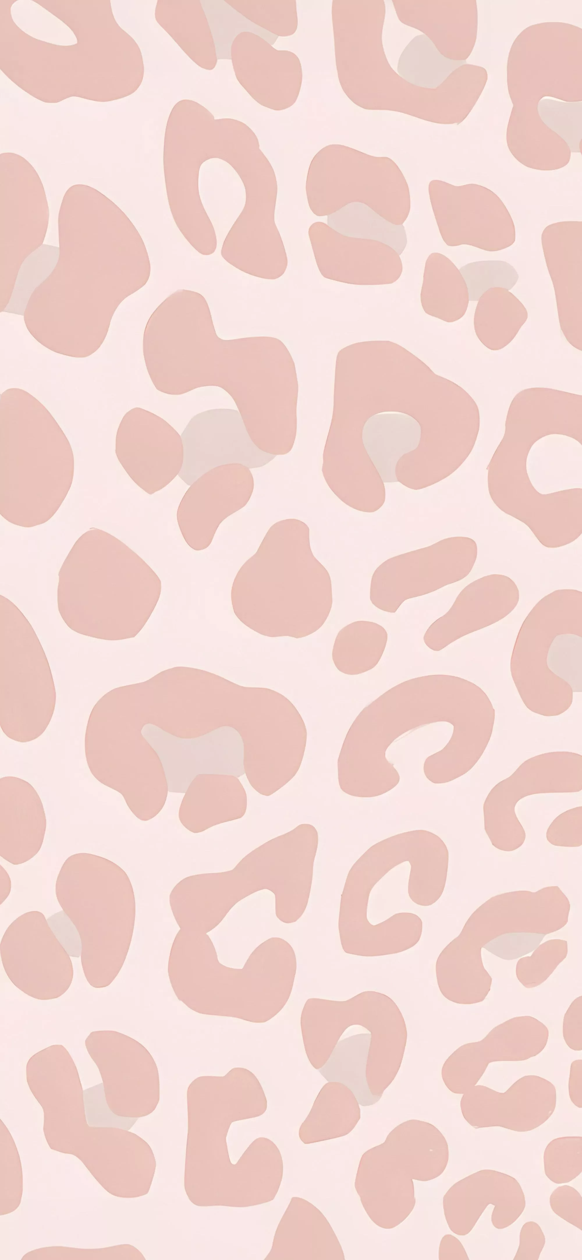 Pink Preppy Leopard Print Wallpaper Pattern Wallpaper