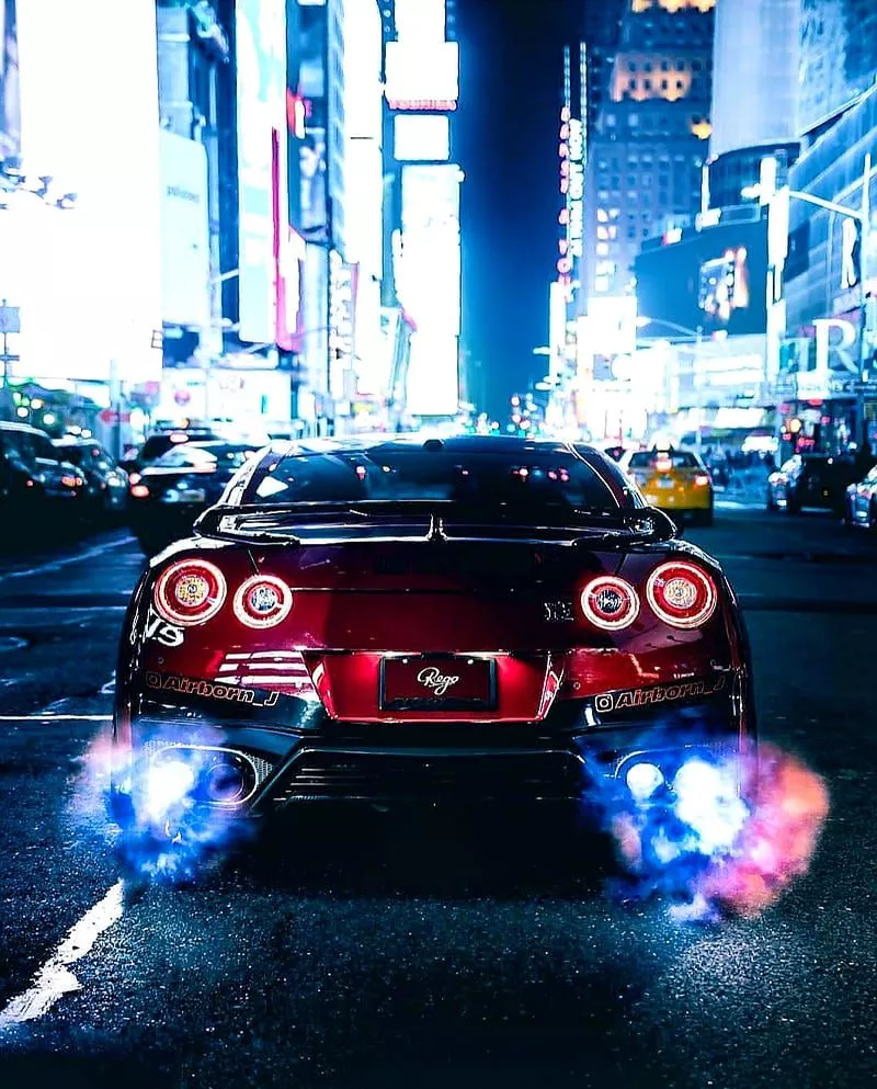 Flamethrower GTR, carros, city
