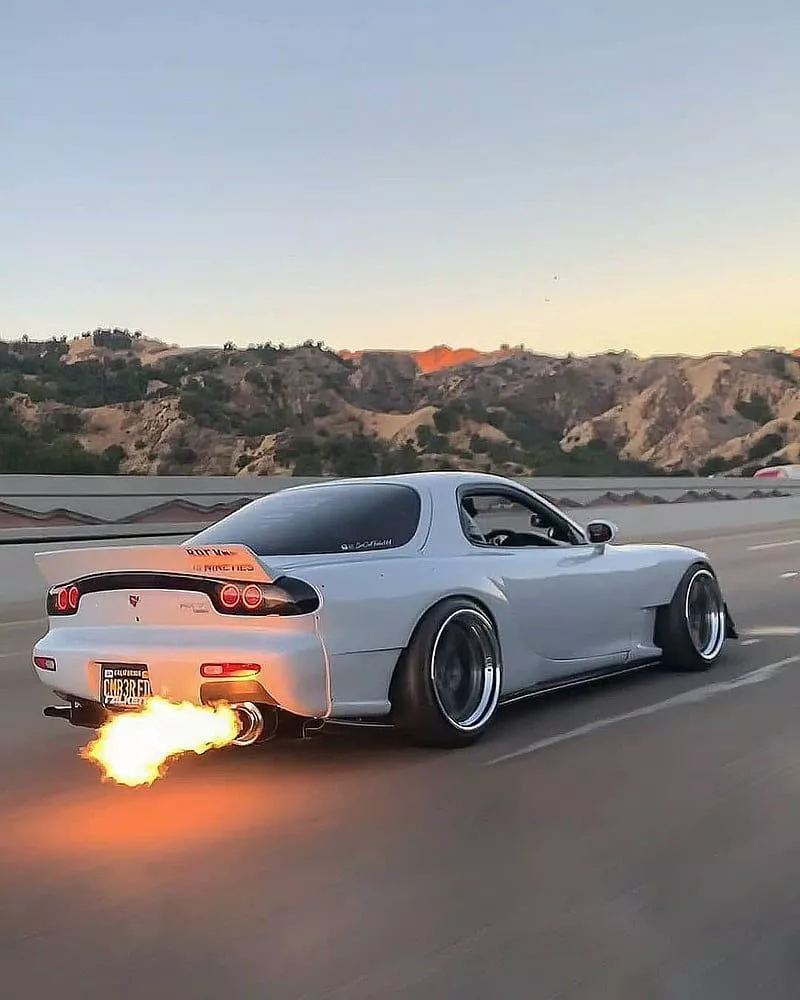 RX7 Spitting Flame, auto, carros, model