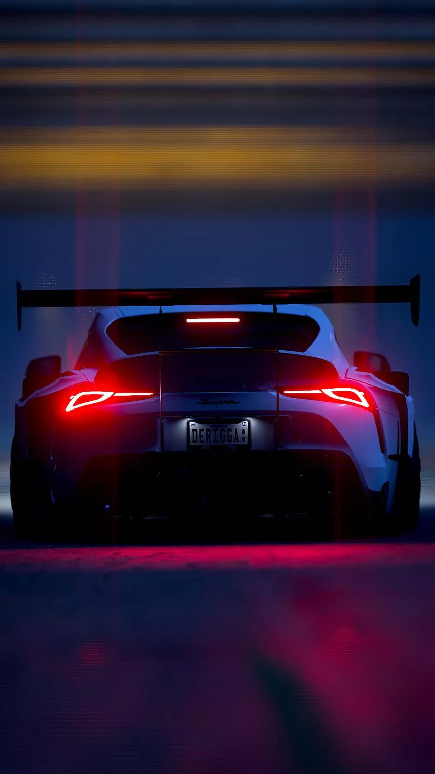 Toyota supra mk5 HD phone wallpaper