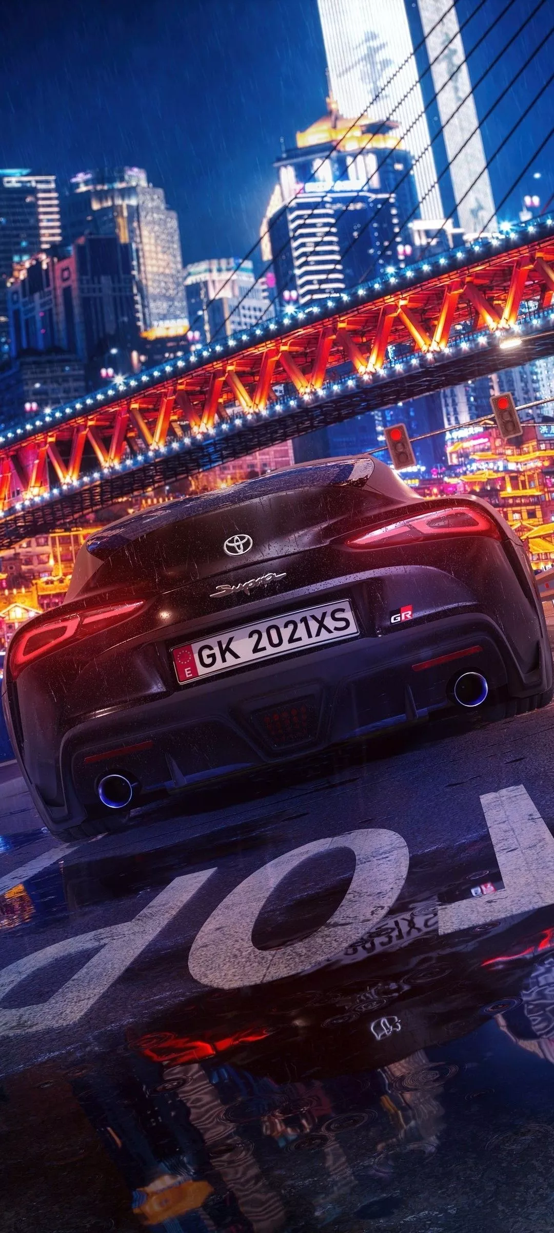 Toyota supra #car #Wallpaper