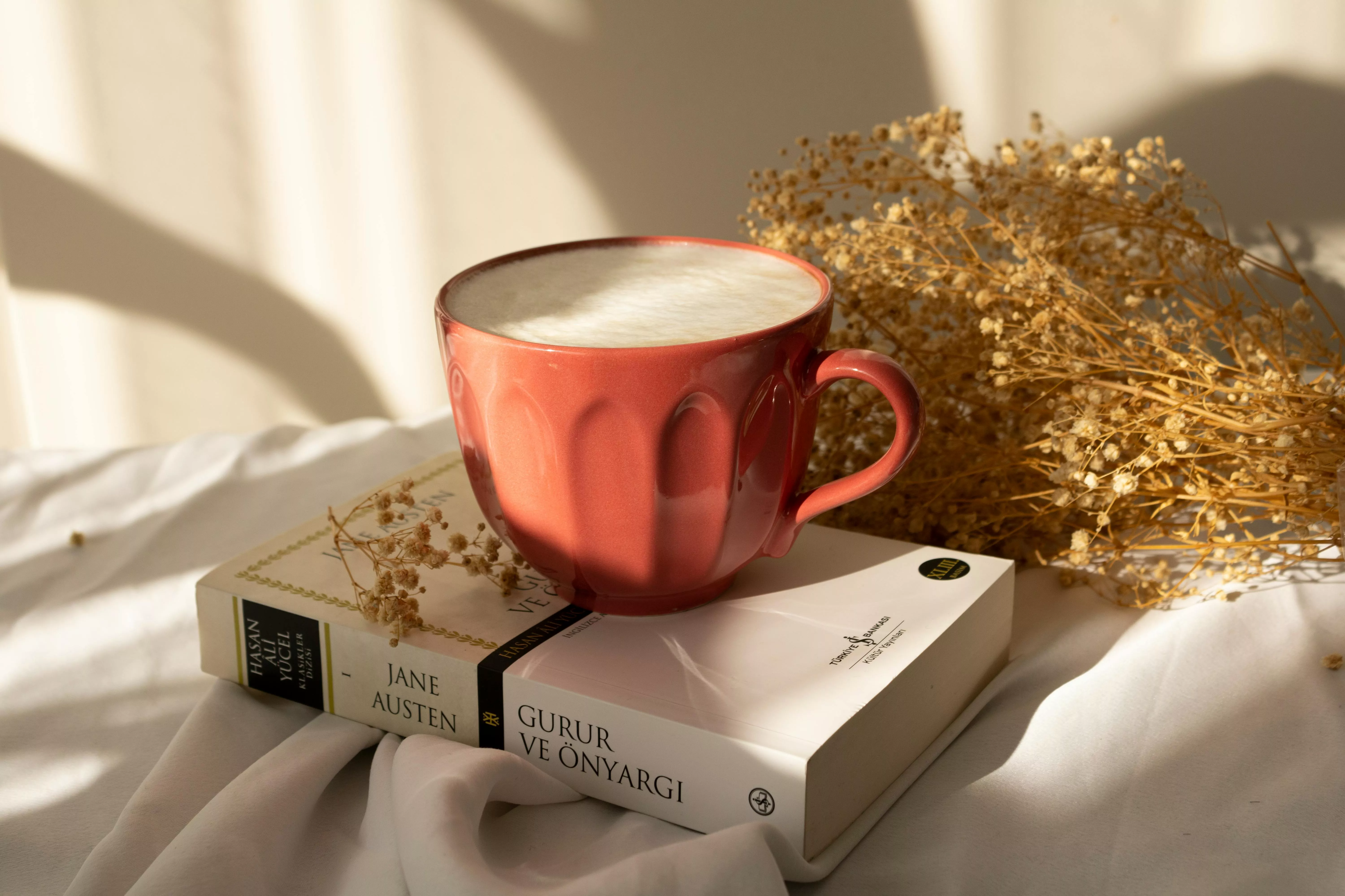 Cup of Coffee on a Book · Free