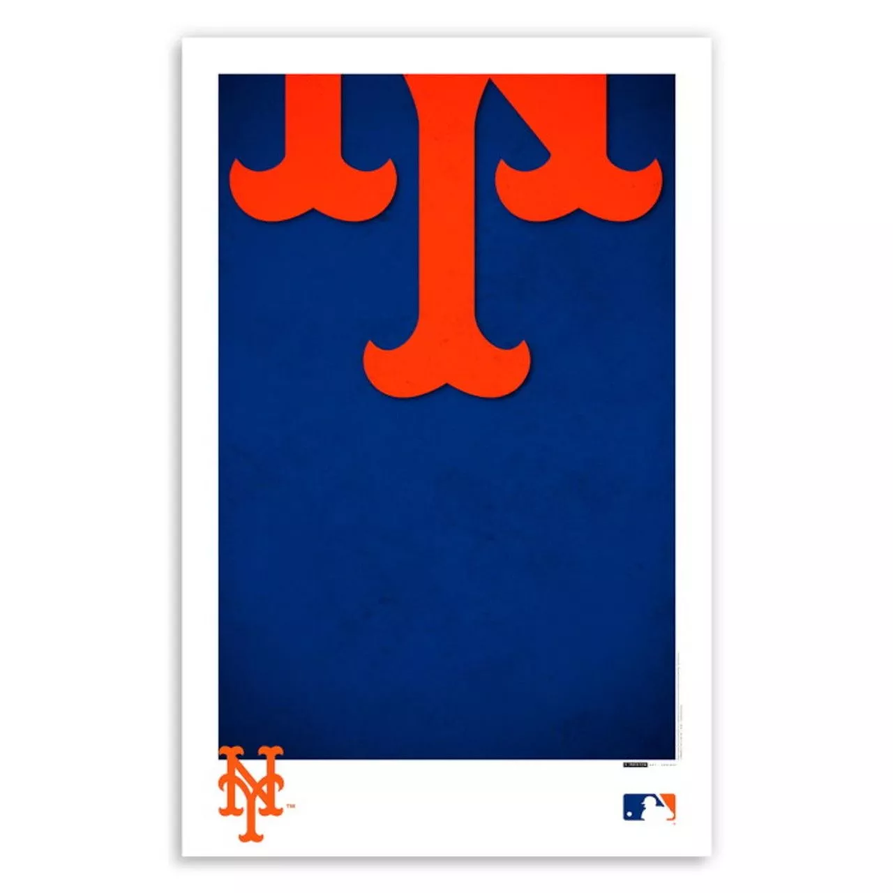 New York Mets Minimalist Team Logo
