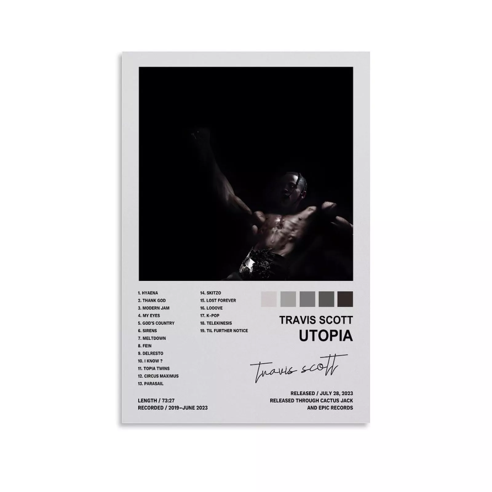 TUIM Utopia Album Cover Poster