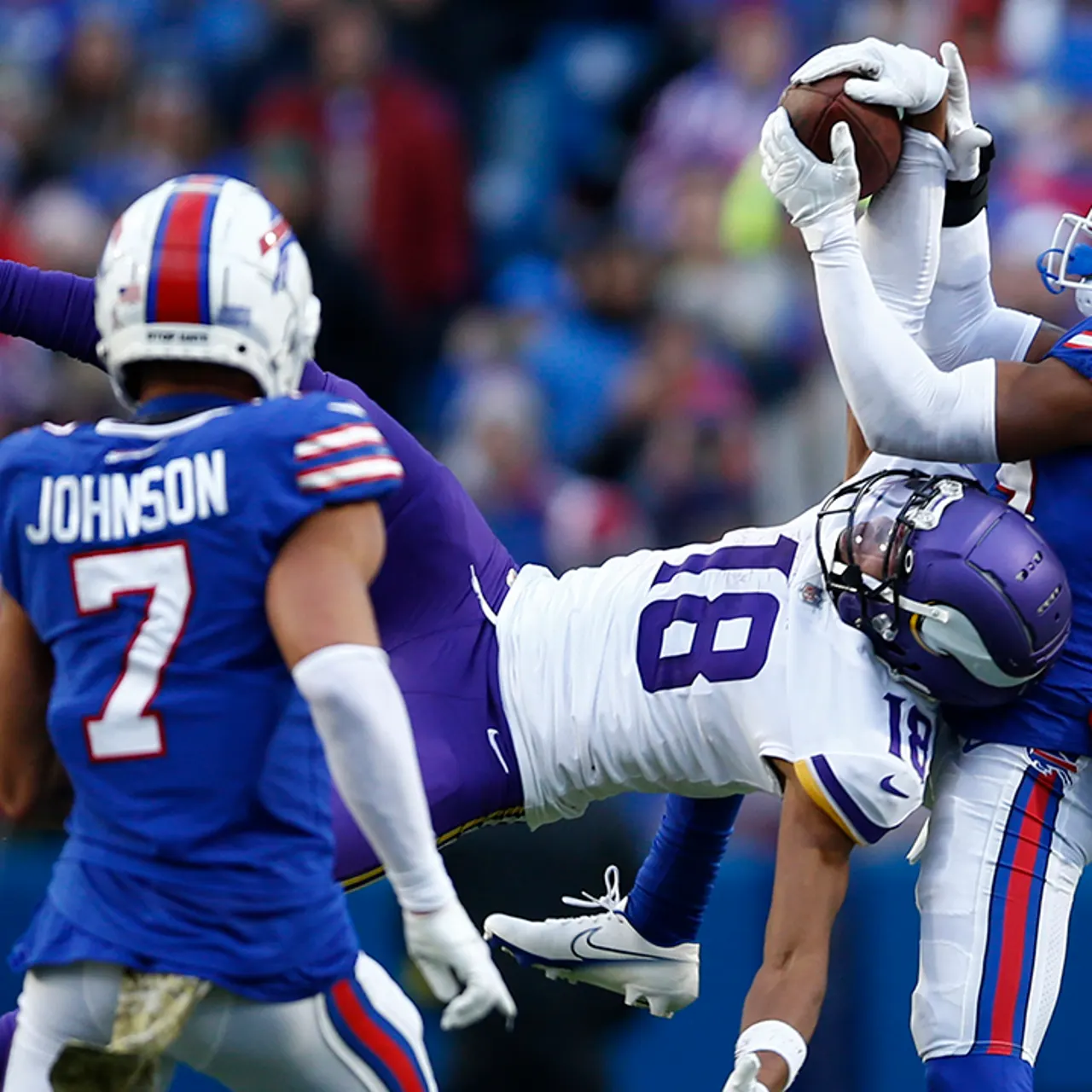 Justin Jefferson One Handed fitm Catch