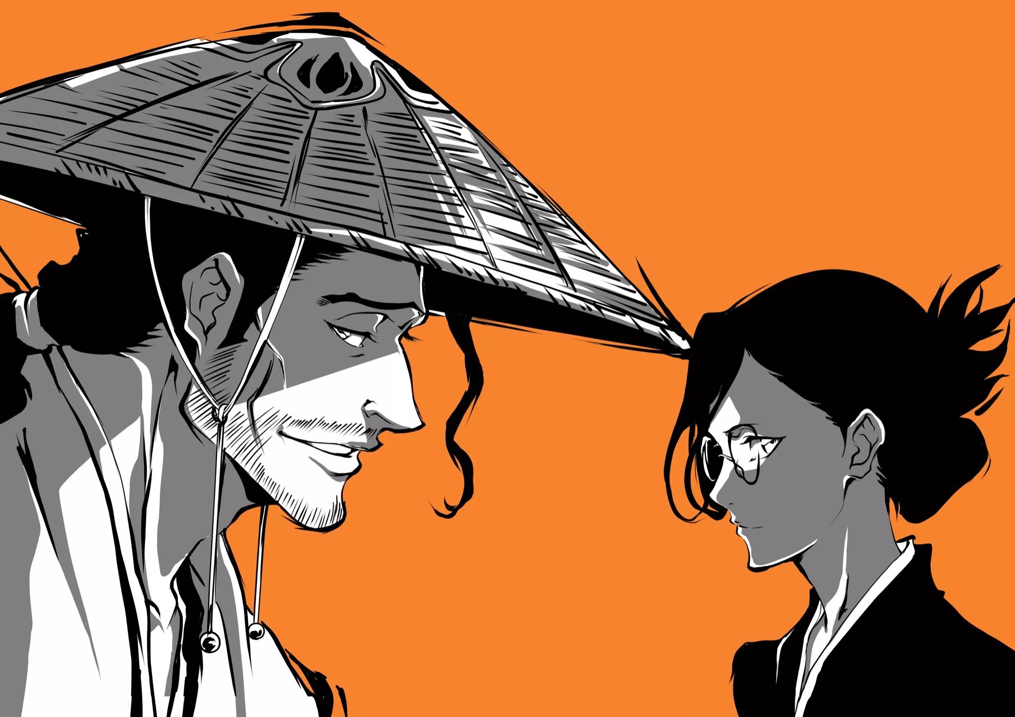 Nanao Ise Shunsui Kyōraku Anime Bleach