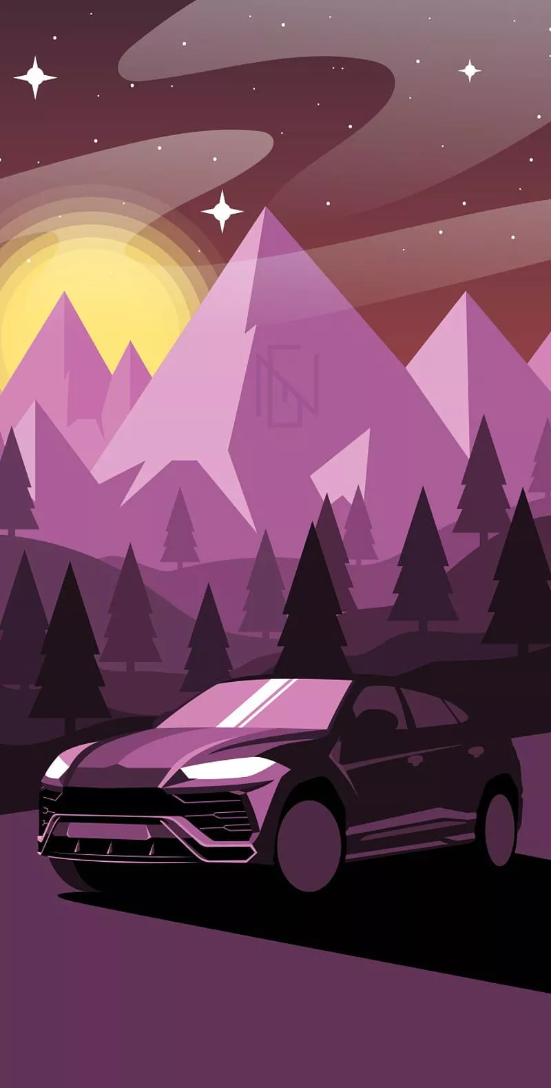 HD abstract lambo wallpaper