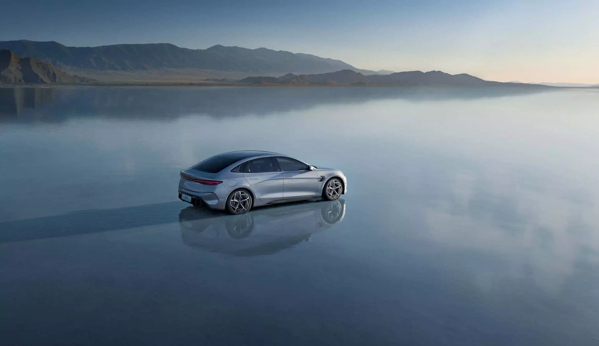 Download A sleek BYD electric vehicle