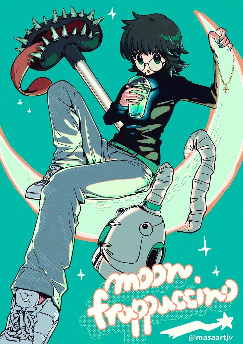 shizuku murasaki and blinky hunter x