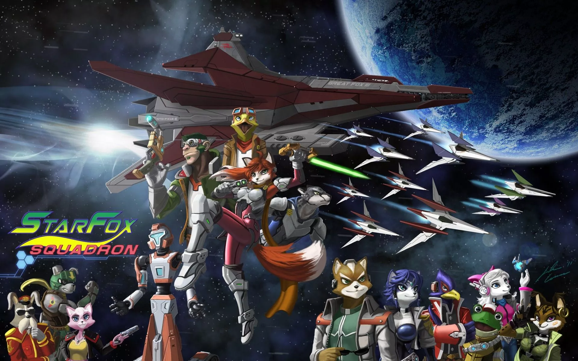 Game Star Fox HD Wallpaper