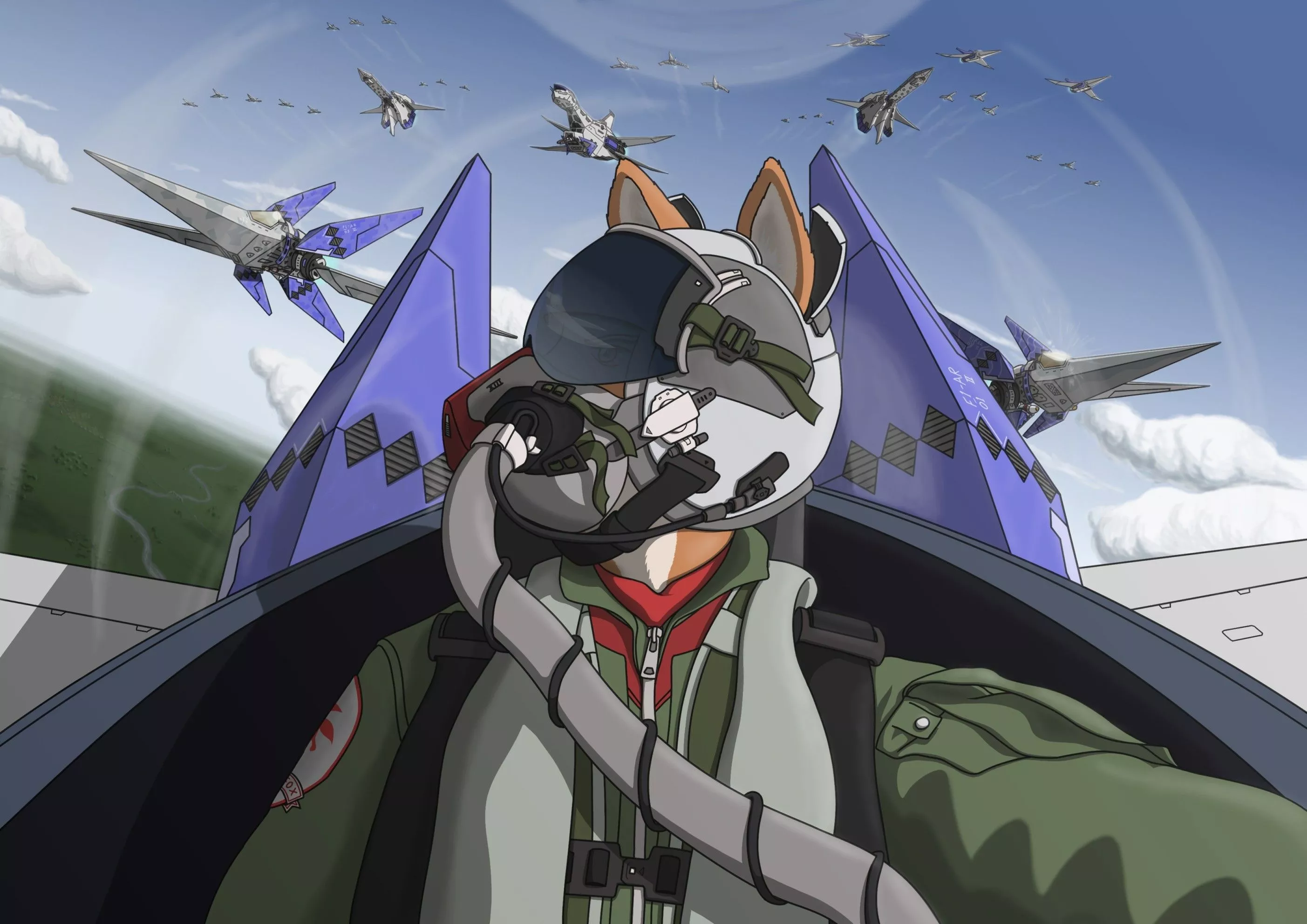 ManusExtraordinarii Star Fox Aerial