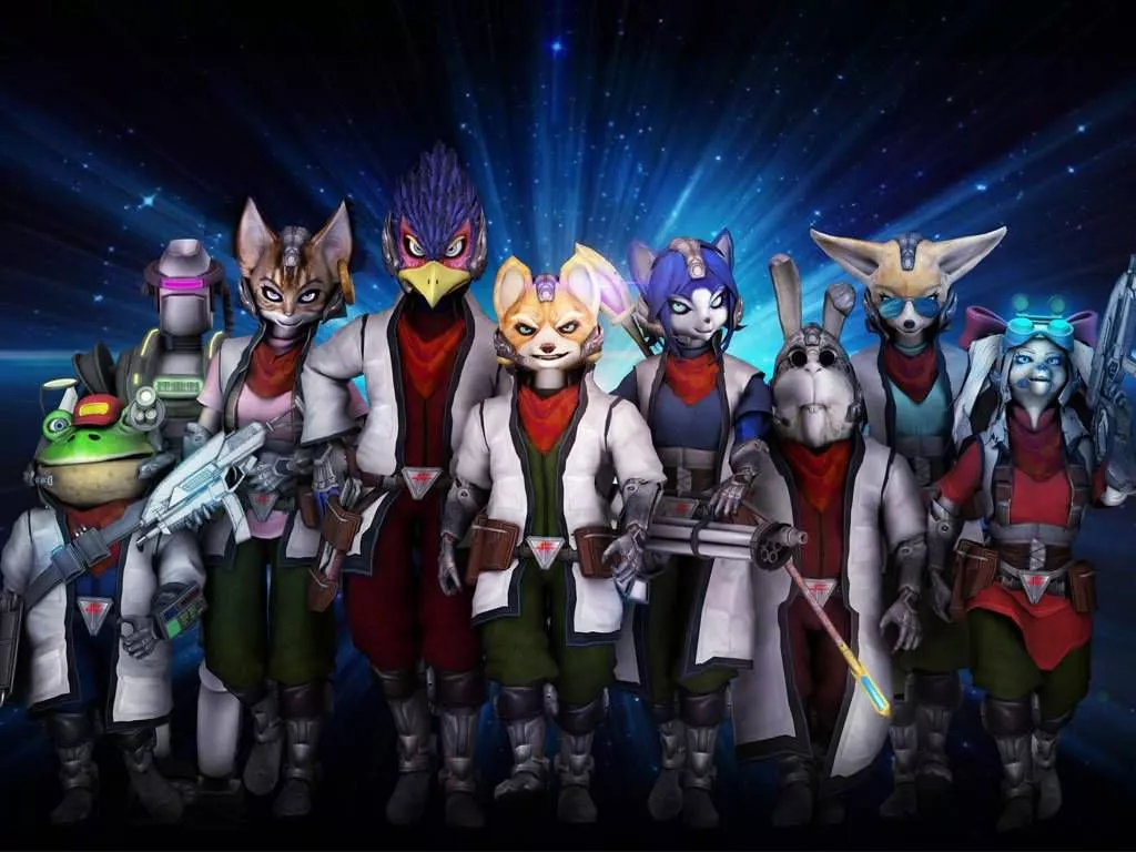 Download Star Fox Characters Walking