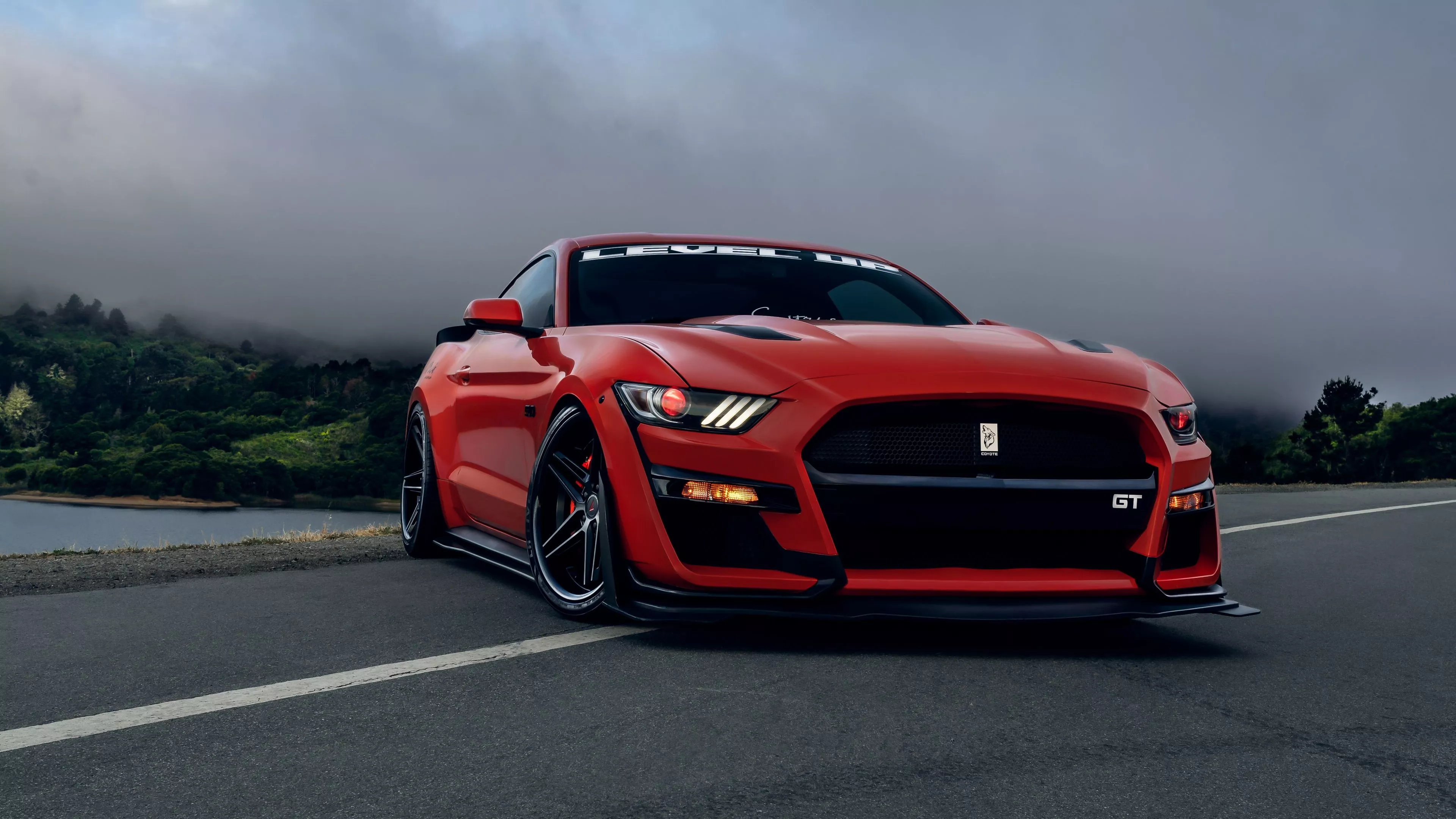 Ford Mustang GT Wallpaper 4K, Sports