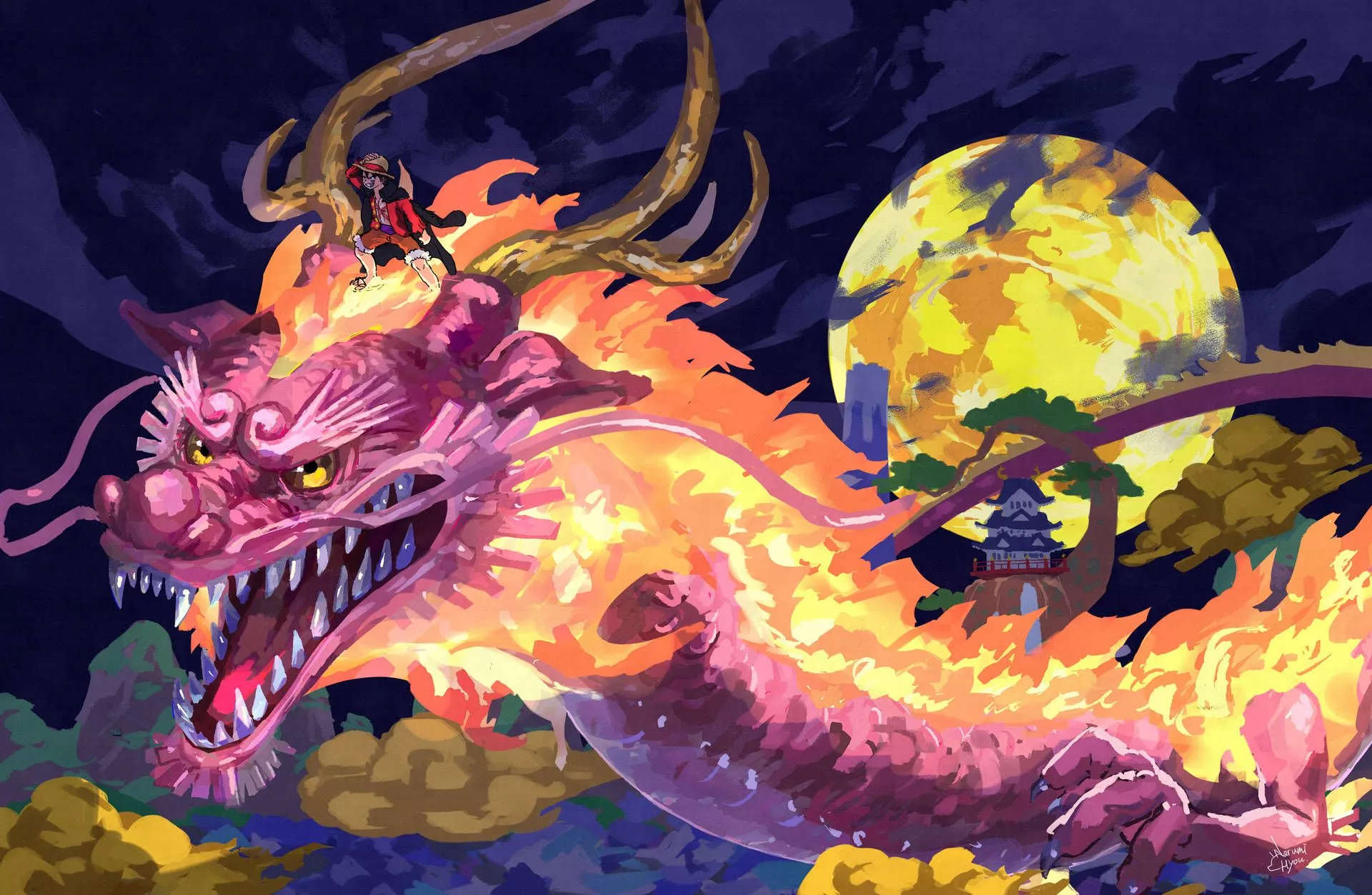 Download Momonosuke Dragon One Piece